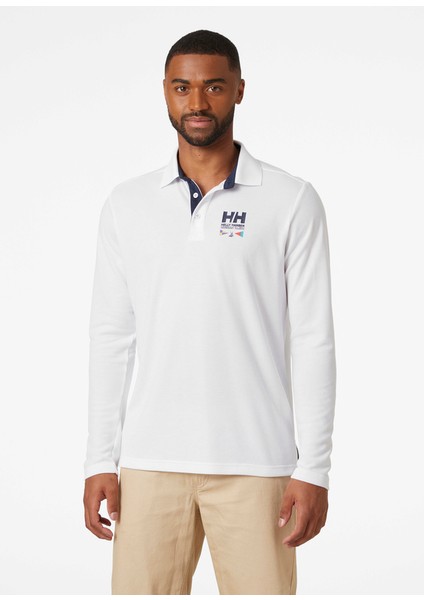 Hh Skagerrak Quıckdry Rugger White Erkek Sweat Shirt HHA.34243 HHA.001