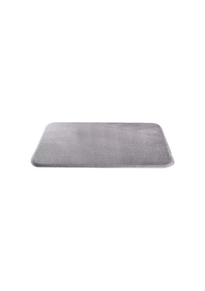 Ekstra Kalın Gri Bellek Köpük Banyo Mat 60X0 9 cm Kaymaz Emici Banyo Halıları Büyük Mutfak Paspaslar Yıkanabilir Duş Halıları | Banyo Paspasları (Yurt Dışından)