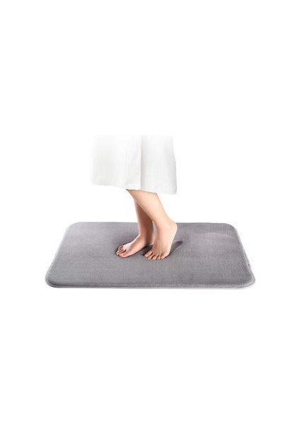Ekstra Kalın Gri Bellek Köpük Banyo Mat 60X0 9 cm Kaymaz Emici Banyo Halıları Büyük Mutfak Paspaslar Yıkanabilir Duş Halıları | Banyo Paspasları (Yurt Dışından) fiyatları
