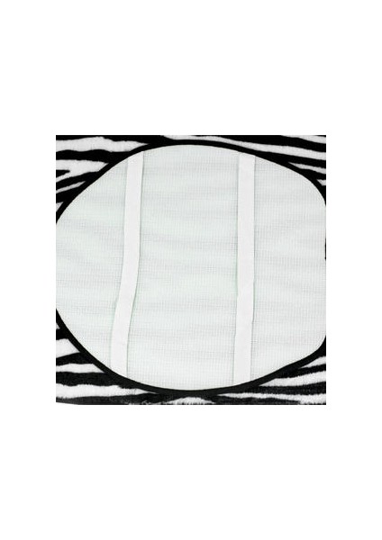 3 Adet / Takım Flanel Zebra Desensiz Kaymaz Mat Banyo Halısı (45 x 75 cm) (Yurt Dışından) fiyatları