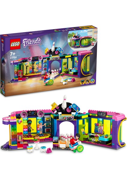 Friends Patenli Disko Salonu 41708 - 7 Yaş ve Üzeri Için Andrea Dahil 3 Mini Bebek Içeren Oyuncak Yapım Seti (642 Parça)