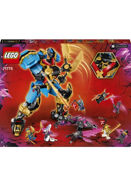 Ninjago® Nya#nın Samuray x Robotu 71775 - 10 Yaş ve Üzeri Çocuklar Için Muhteşem Oyuncak Yapım Seti (1003 Parça)