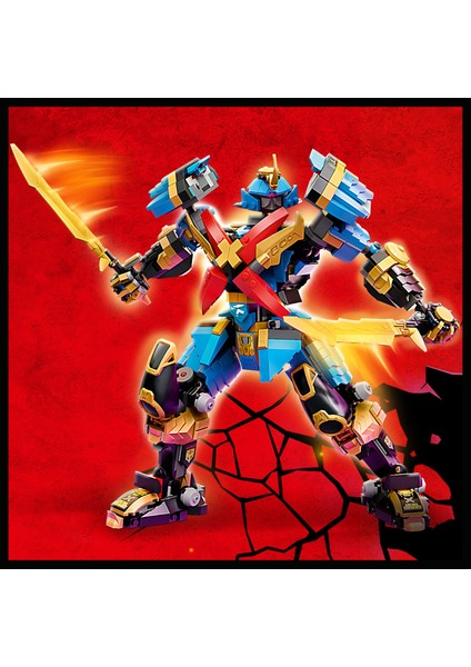 Ninjago® Nya#nın Samuray x Robotu 71775 - 10 Yaş ve Üzeri Çocuklar Için Muhteşem Oyuncak Yapım Seti (1003 Parça)