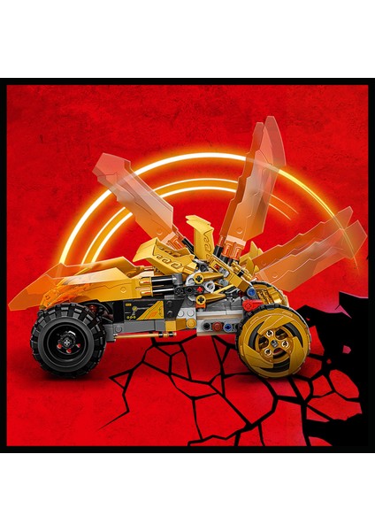 Ninjago Cole'un Ejderha Jipi 71769 - 8 Yaş ve Üzeri Için Bir Ninja Arabası Içeren Oyuncak Yapım Seti (384 Parça)