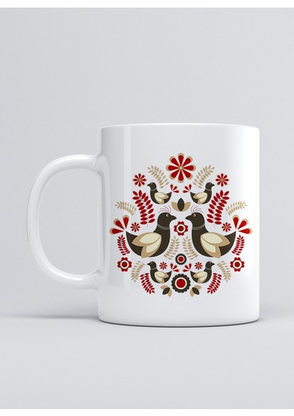 Folk Art 01 Kupa Mug