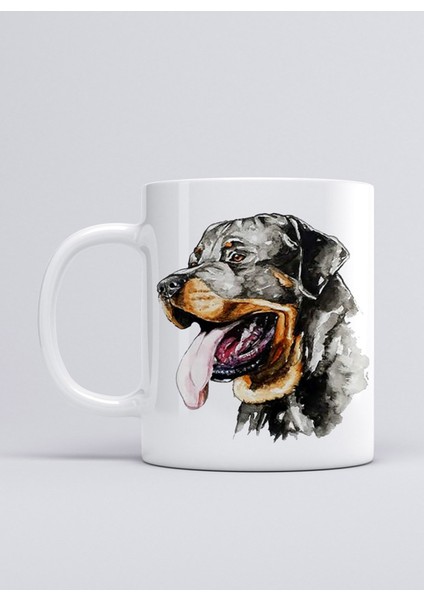 Köpekler Rottweiler Kupa Mug