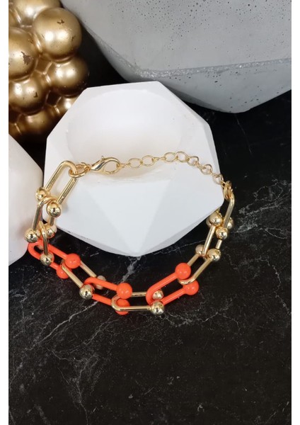 Çelik Renkli Büyük Zincir Halhal 22 cm fiyatları