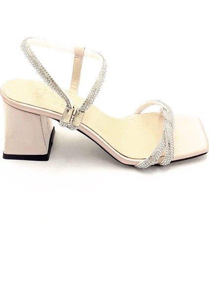 After Saten Topuklu Taşlı Kadın Ayakkabıı fiyatları