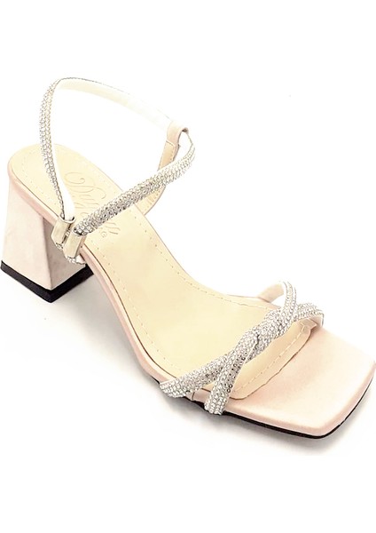 After Saten Topuklu Taşlı Kadın Ayakkabıı fırsatları