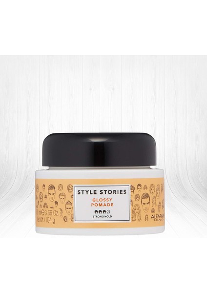 Milano Style Stories Glossy Parlaklık Sağlayan Saç Pomadı 100 ml
