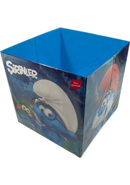 Oyuncak Sepeti Şirinler Katlanabilir Oyuncak Sepeti 30*30 cm fiyatları