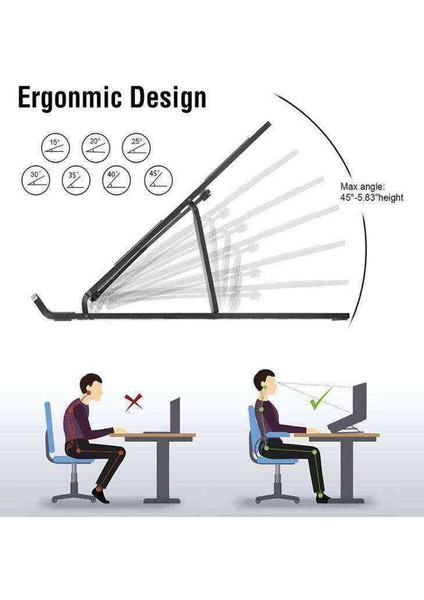 Ayarlanabilir Laptop Standı 7 Kademe