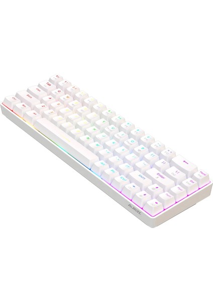 K685T %60 Kablosuz Mekanik Oyuncu Klavyesi-Rgb-Hot Swappable-Brown Switch