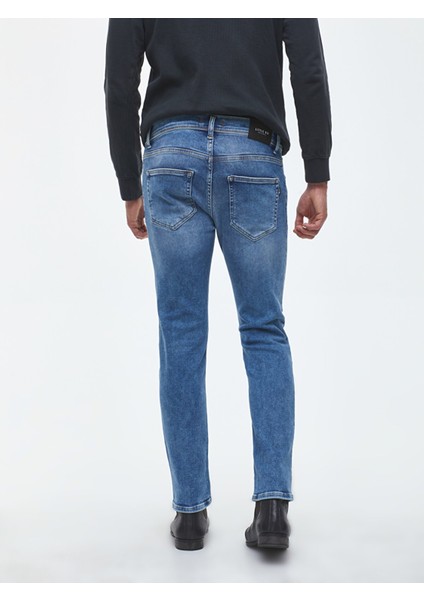 Erkek Jerard Düşük Bel Dar Paça Super Slım Jean Pantolon