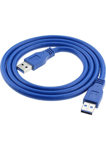 1.5 Metre USB 3.0 Erkek Erkek Kablo USB 3.0 Tip A Erkek M/m 1.5m USB Kablo