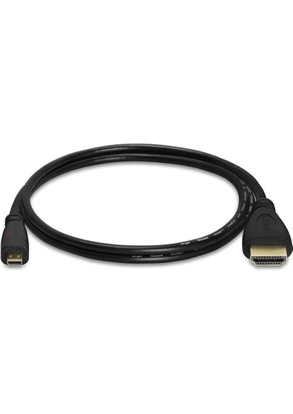 0.5 Metre Mikro HDMI Kablo Micro HDMI To HDMI Kablo 0.5m Tip-D HDMI indirimleri