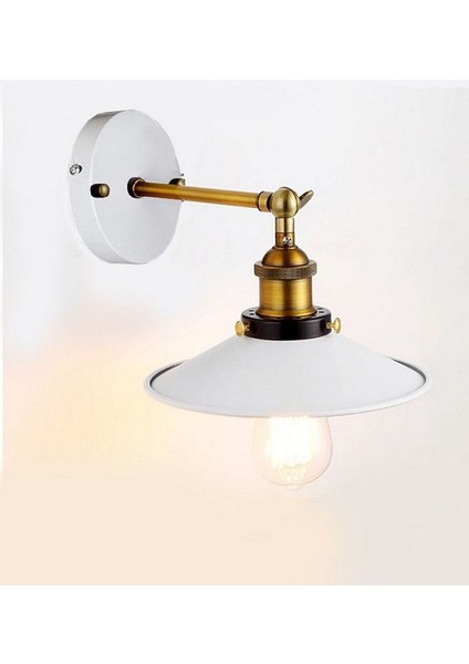 Retro Mafsallı Hareketli Başlık Metal Aplik Şapka Çapı: 22CM