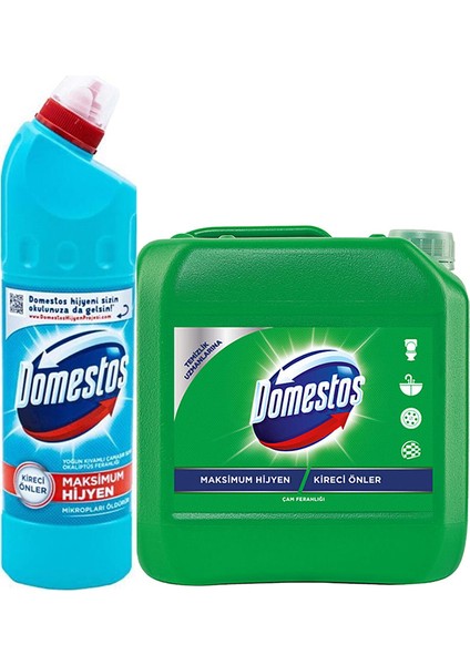 Çamaşır Suyu Çam Ferahlığı 3,24 lt + Okaliptüs Ferahlığı 750 ml