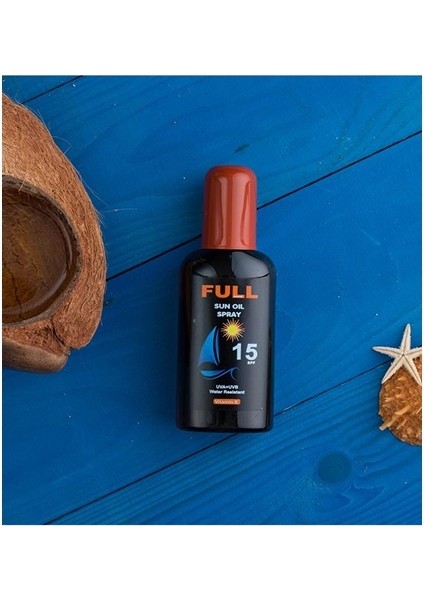 Full Sun Oil Güneş Yağı Sprey 15 Spf 200ML