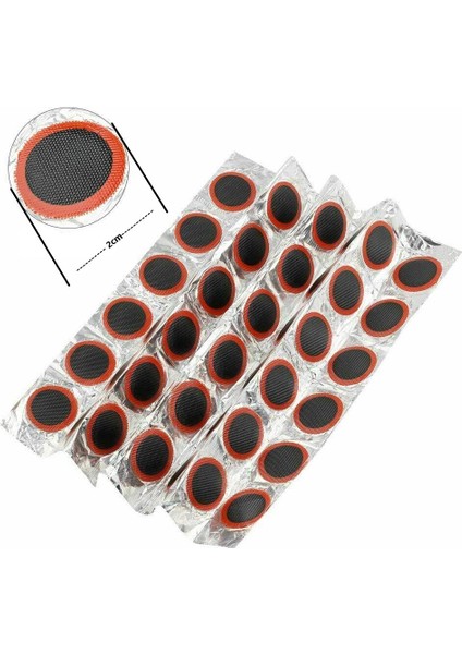 Bisiklet Lastik Tamir 64 Lı 20MM Soğuk Yama Bisiklet Tamir Yedek Parça Tamir Kiti