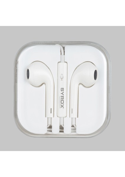 Mikrofonlu Kablolu Kulakiçi Kulaklık Stereo 3.5mm Jack Girişli