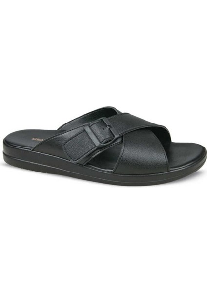 Grande Erkek Terlik Ayakkabı 01854SIYAH