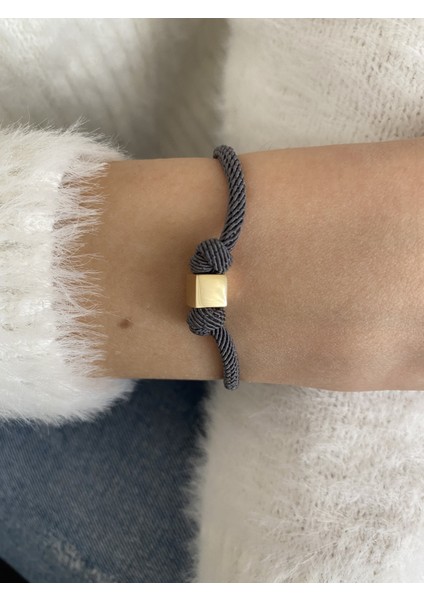 14 Ayar Altın Küplü Bileklik Unisex
