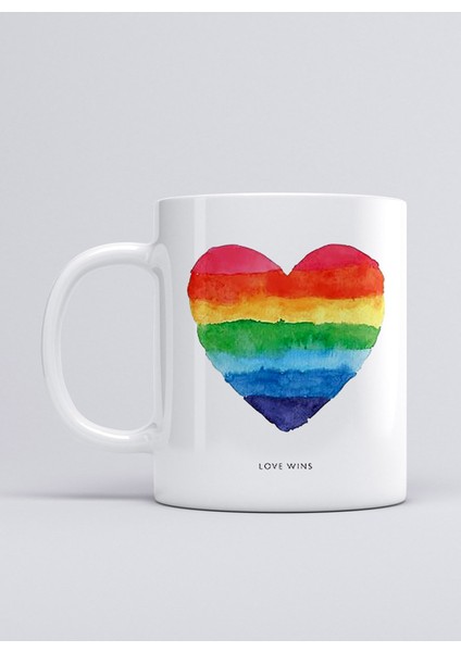 Love Love Wins Kupa Mug