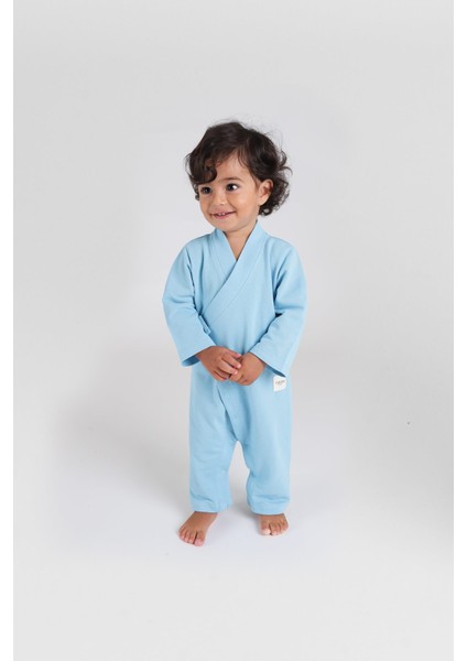 Uzun Kimono Tulum Gökyüzü Mavisi fiyatları