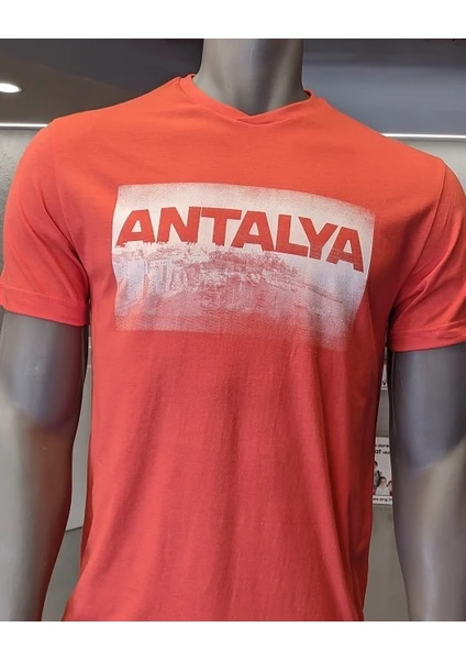 Ön Göğüs Antalya Silüet Tshirt