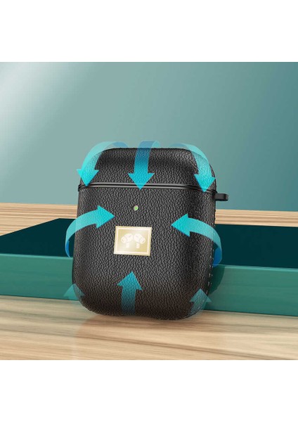 Airpods Uyumlu Kılıf Deri Görünümlü Wlons Askılı Koruma Kılıfı modelleri
