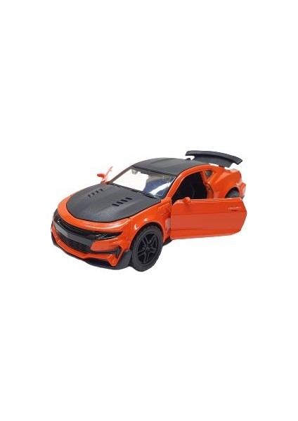 Vardem Metal Çek Bırak Araba - 1/30 Metal Camaro Zl1 - 388-1B-CAMAROTURUNCU fiyatları