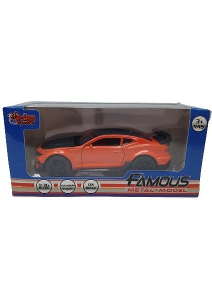 Vardem Metal Çek Bırak Araba - 1/30 Metal Camaro Zl1 - 388-1B-CAMAROTURUNCU indirimleri