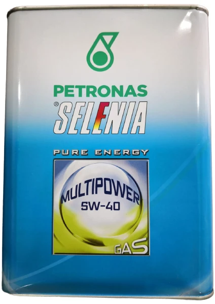 Selenia Multipower 5W/40 Gas 3 Lt (Üretim Yılı: 2021)