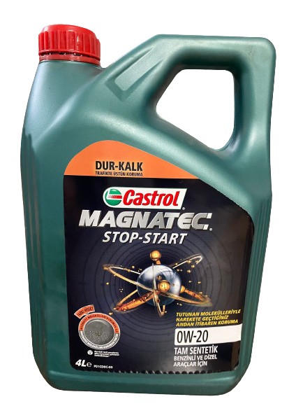 Magnatec 0W-20 Stop-Start Tam Sentetik 4 Litre Motor Yağı ( Üretim Yılı: 2022 )