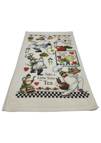 Mutfak Havlusu Baskılı 30*50 cm Dekoratif