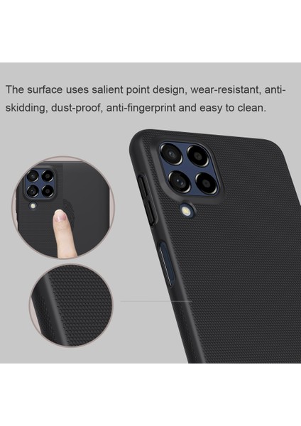 Samsung Galaxy M53 5g Kırmızı Için Buzlu Pc Telefon Kılıfı (Yurt Dışından) fiyatları