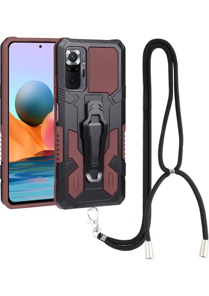 Xiaomi Redmi Için Landard Pc + Tpu Kılıfı Not 11 Pro Global Brown (Yurt Dışından)