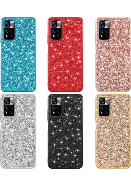 Xiaomi Redmi Için Glitter Powder Tpu Kılıfı Not 11S Altın (Yurt Dışından) fiyatları