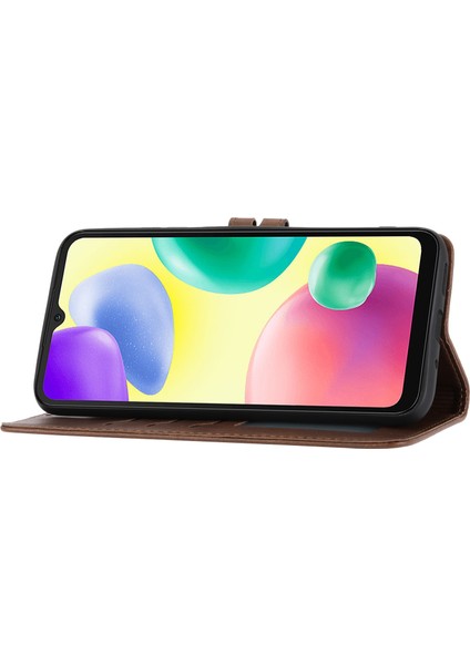 Xiaomi Redmi 10A Brown Için Mutlu Kedi Kılıfı (Yurt Dışından) fırsatları