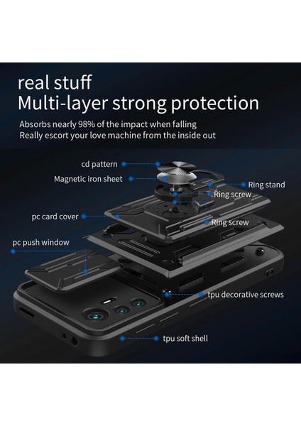 Xiaomi 12 Pro Pearl White Için Kamera Kapağı Tpu+Pc Kılıfı (Yurt Dışından) modelleri