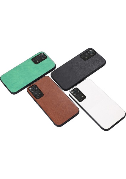 Xiaomi Için Pu Doku Kılıfı Redmi Not 11 / Not 11S 4g Beyaz (Yurt Dışından) fırsatları