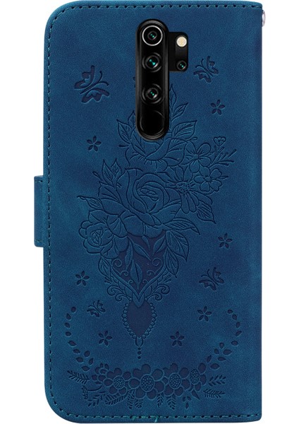 Xiaomi Redmi Için Deri Kılıf Not 8 Pro Mavi (Yurt Dışından) fırsatları