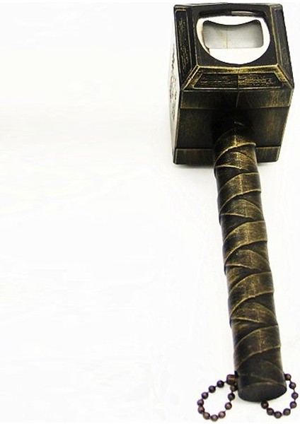 Çekiç Şekeri Yaratıcı Manyetik Bira Şarap Şişesi Açıcı Bronz 40 x 70 x 160 mm. (Yurt Dışından)