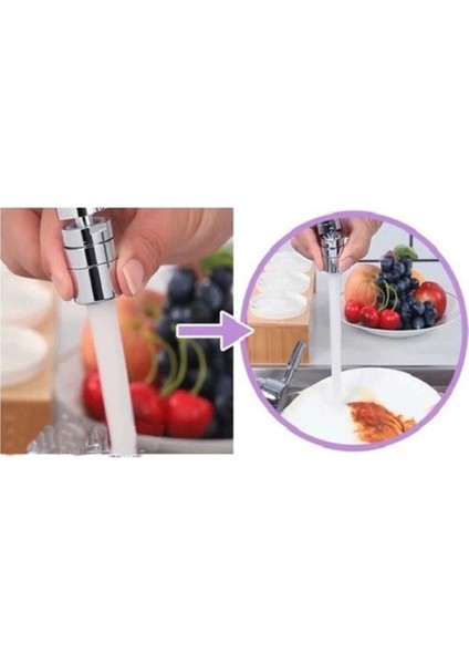 Oynar Başlıklı Lüx Mutfak Eviye Bataryası Musluğu Çeşmesi