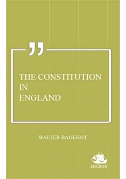 The Constitution In England