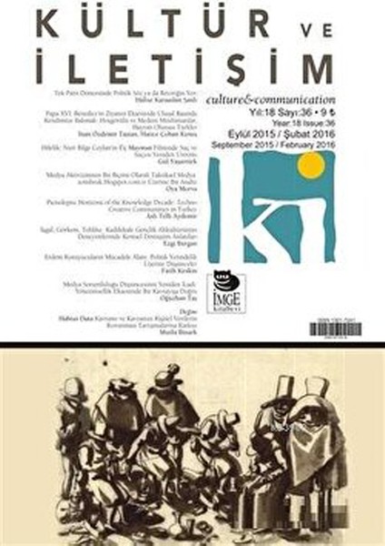 Kültür ve Iletişim Sayı: 36