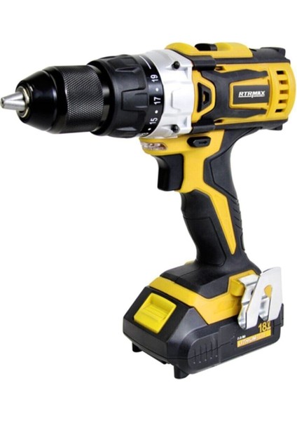 RTX1815 18V 2AH Çift Akülü Matkap