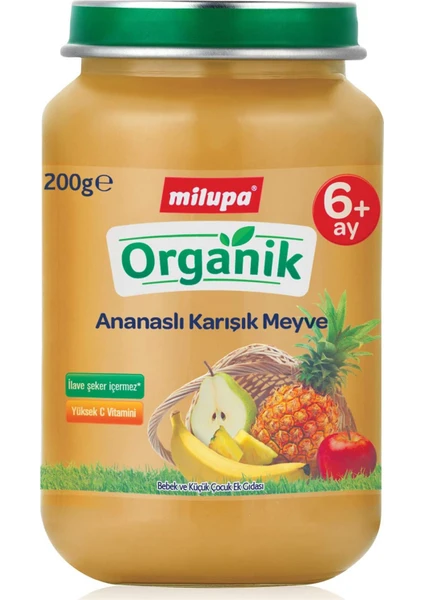 Ananaslı Karışık Meyveli Kavanoz Maması 200GR