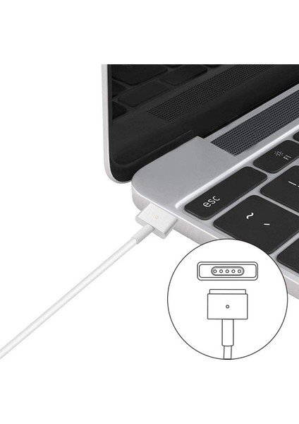 Apple ile Uyumlu MacBook Pro 13" A1502 MF841LL/A Adaptör Şarj Aleti Cihazı